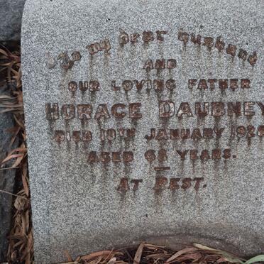 DAUBNEY Horace -1928