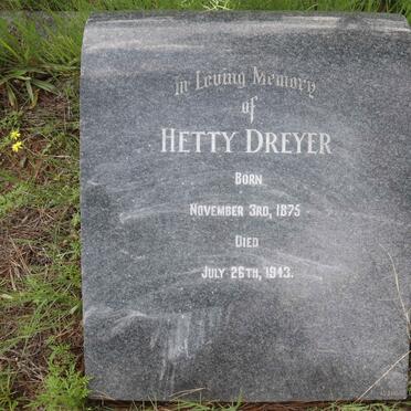 DREYER Hetty 1875-1943
