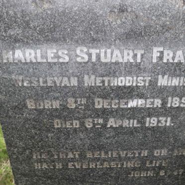 FRANKLIN Charles Stuart 1857-1931