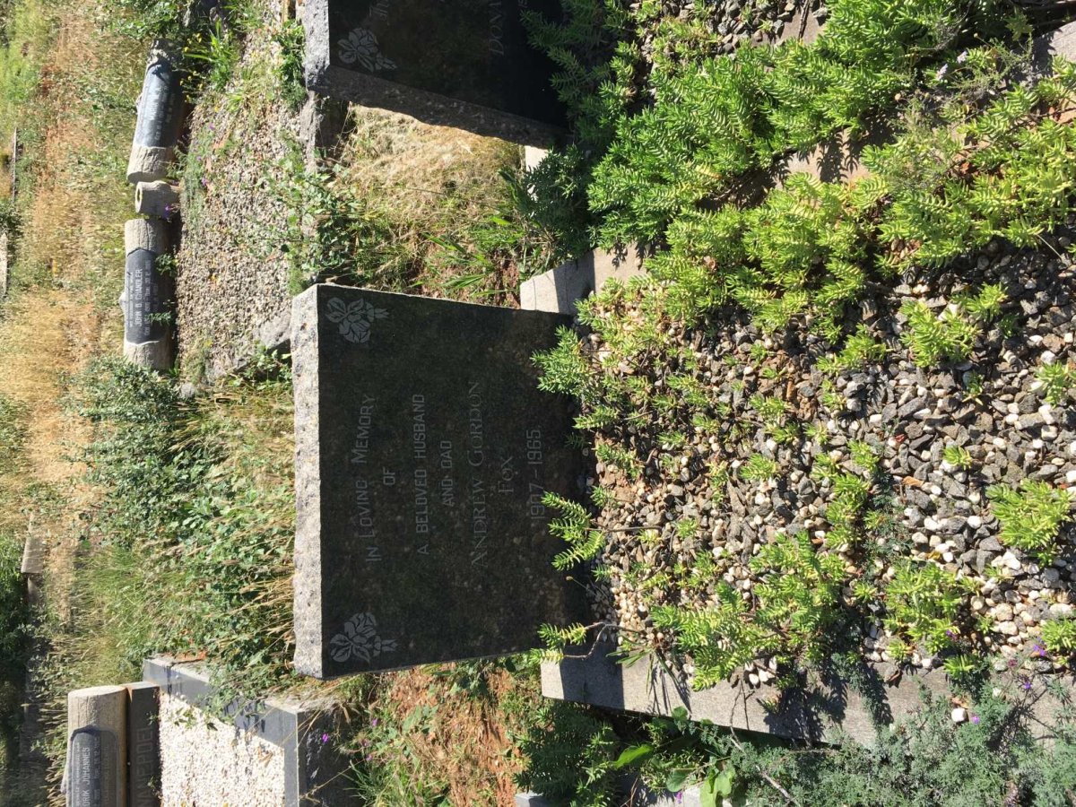 FOX Andrew Gordon 1907-1965