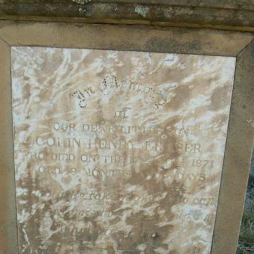 FRASER Colin Henry -1871 :: FRASER Albert Adolph -1873