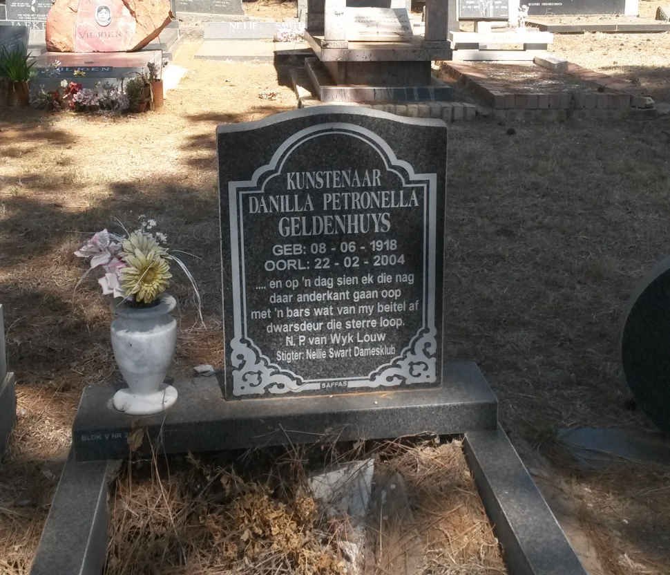 GELDENHUYS Danilla Petronella 1918-2004