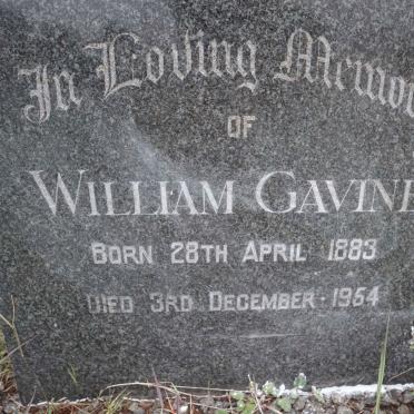GAVINE William 1883-1954
