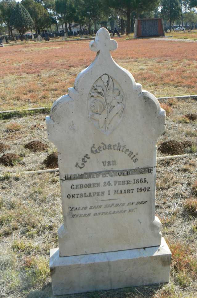 GROENEWALD Hermanes B. 1865-1902