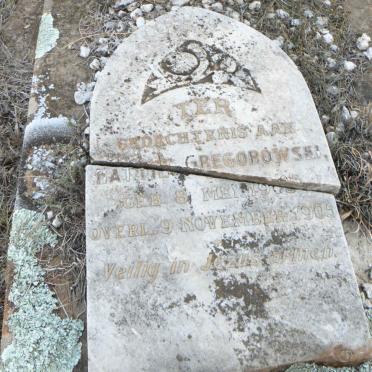 GREGOROWSKI Hattie 190?-1905