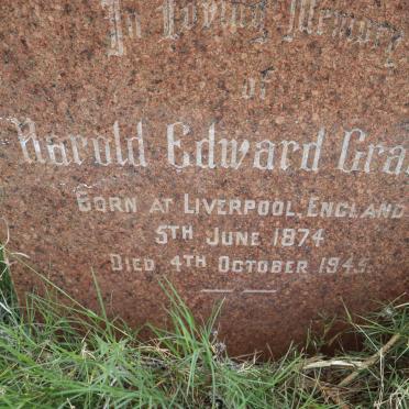 GRAHAM Harold Edward 1874-1945