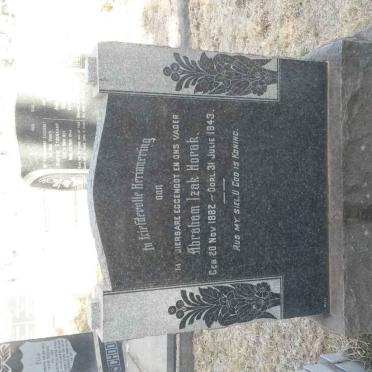 HORAK Abraham Izak 1882-1943