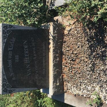 HEERDEN Petrus Arnoldus, van