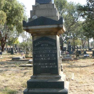 HEFER Frederick Karl 1847-1920