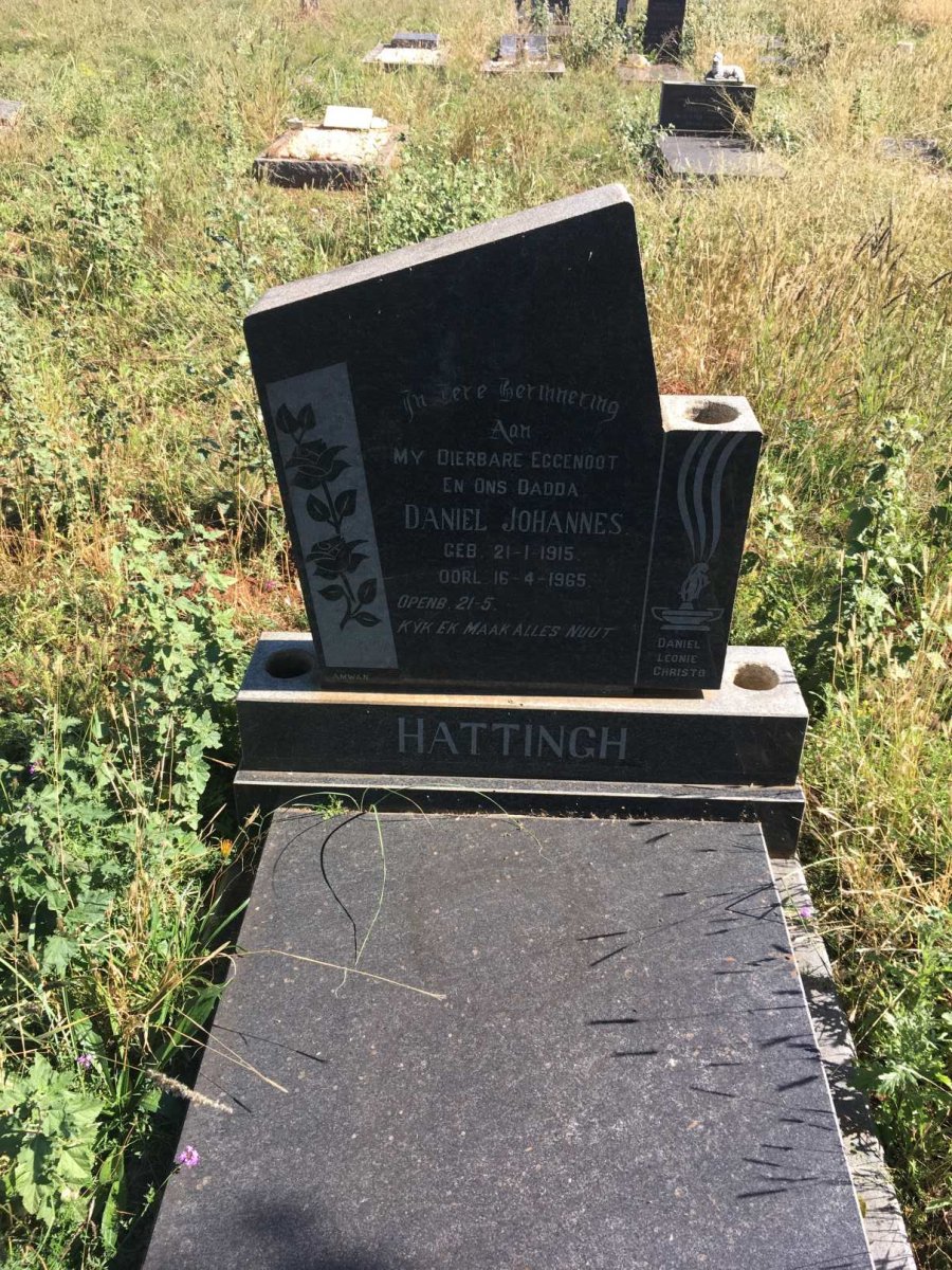 HATTINGH Daniel Johannes 1915-1965