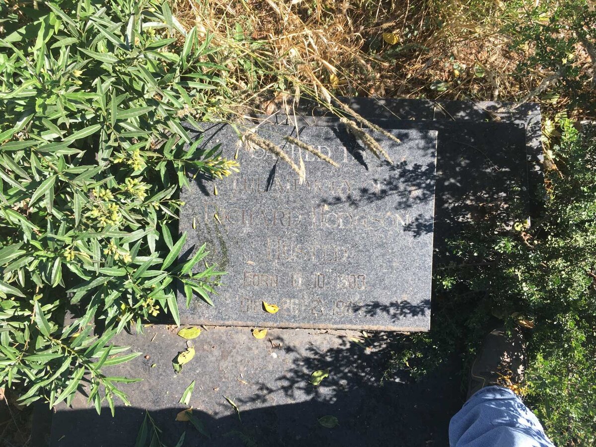 HUSTED Richard Hodgsen 1903-1964