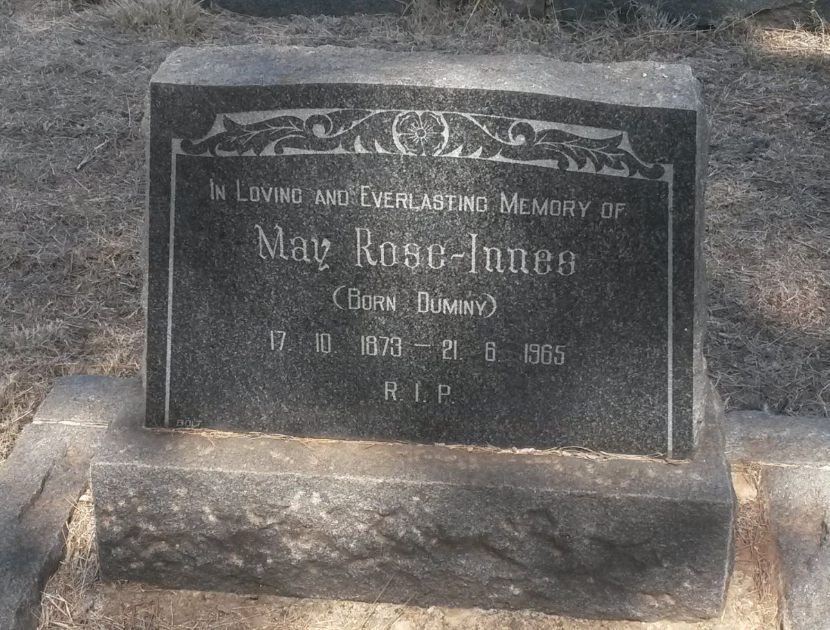 INNES May, Rose nee DUMINY 1873-1965