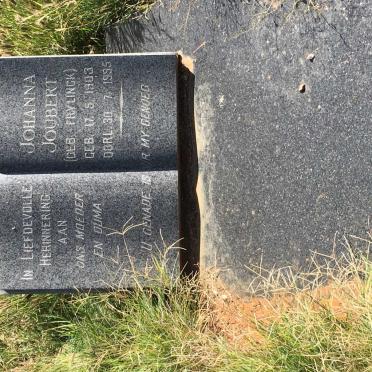 JOUBERT Johanna nee FREYLINCK 1903-1995