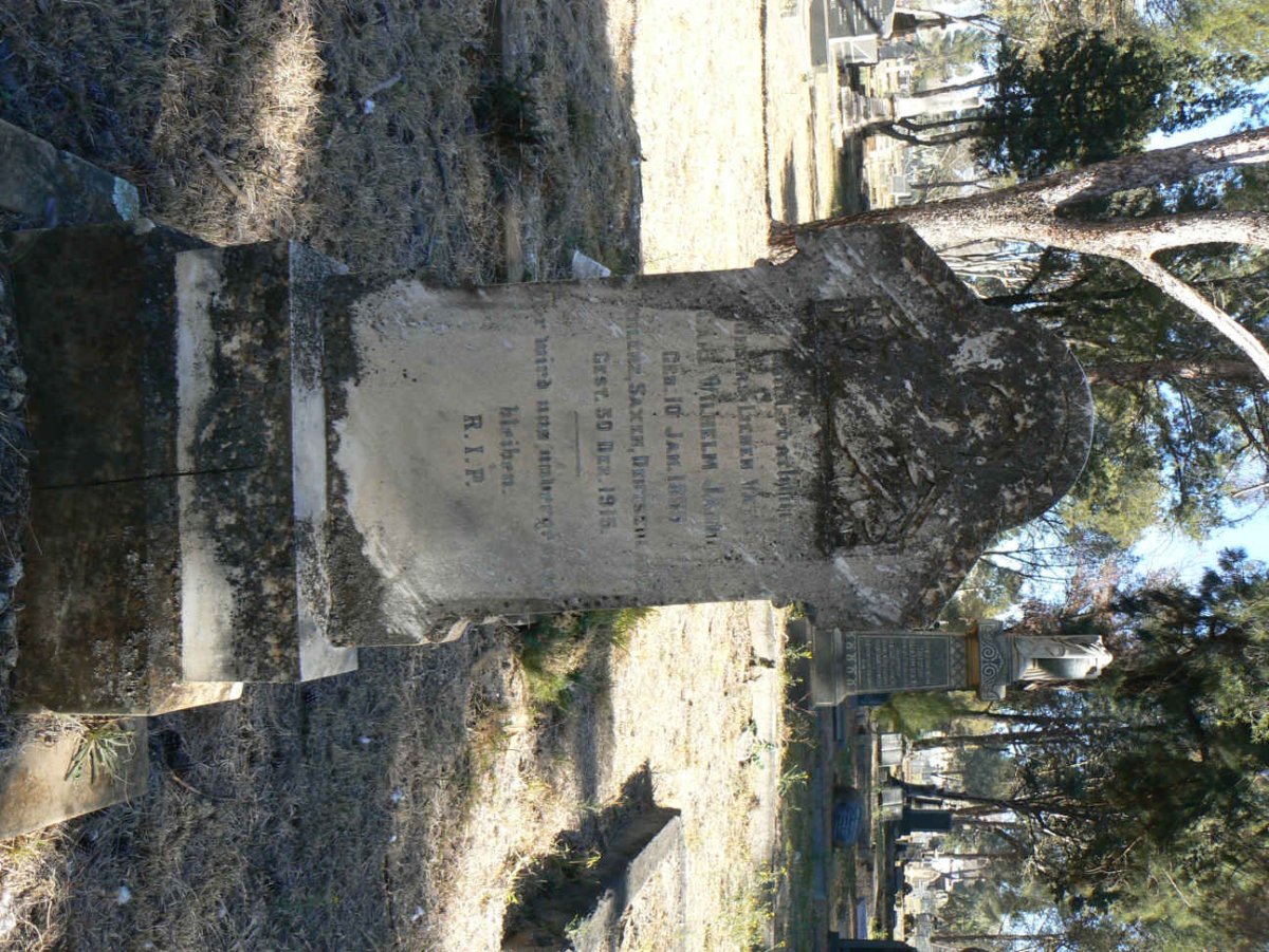 JAHNIG Carl Wilhelm 1855-1915