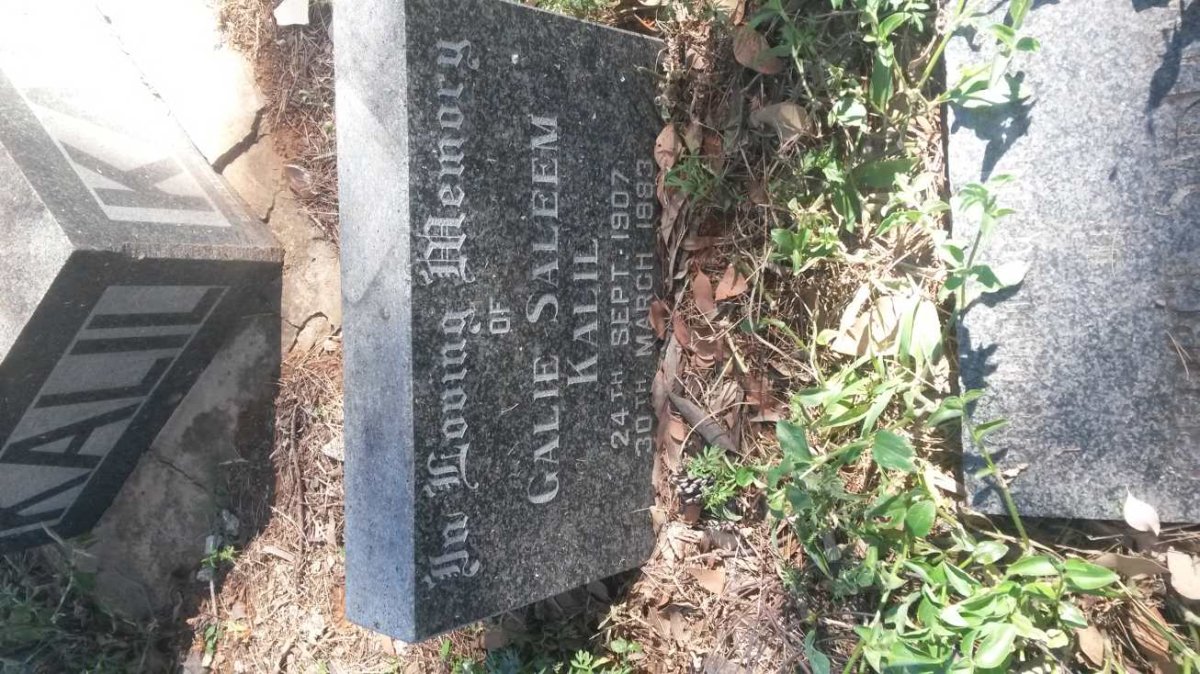 KALIL Galie Saleem 1907-1983