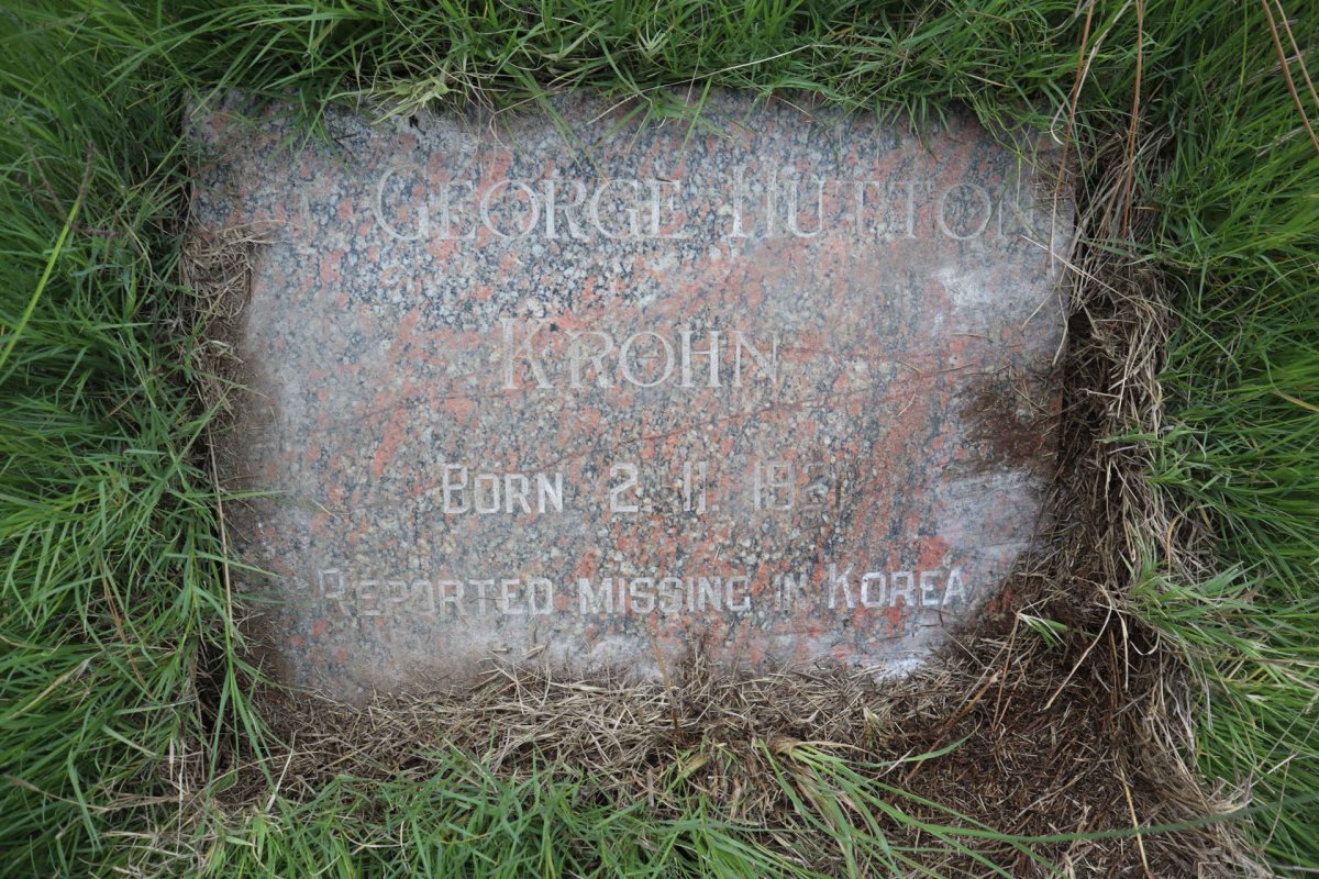 KROHN George Hutton 1921-