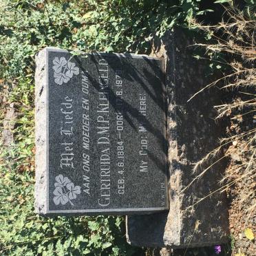 KLEINGELD Gertruida D.M.P. 1884-1976