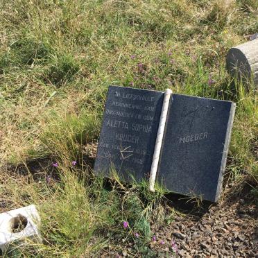 KRUGER Aletta Sophia nee VENTER 1905-1968