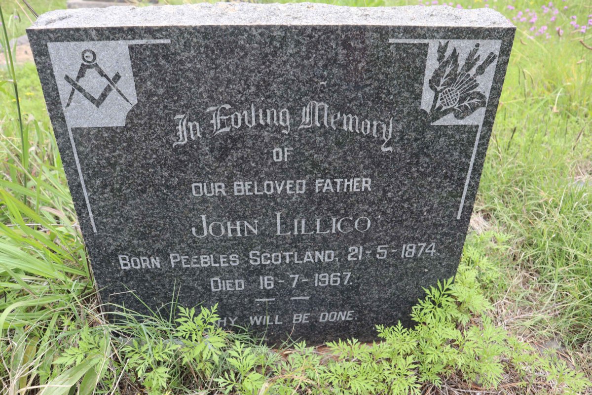 LILLICO John 1874-1967