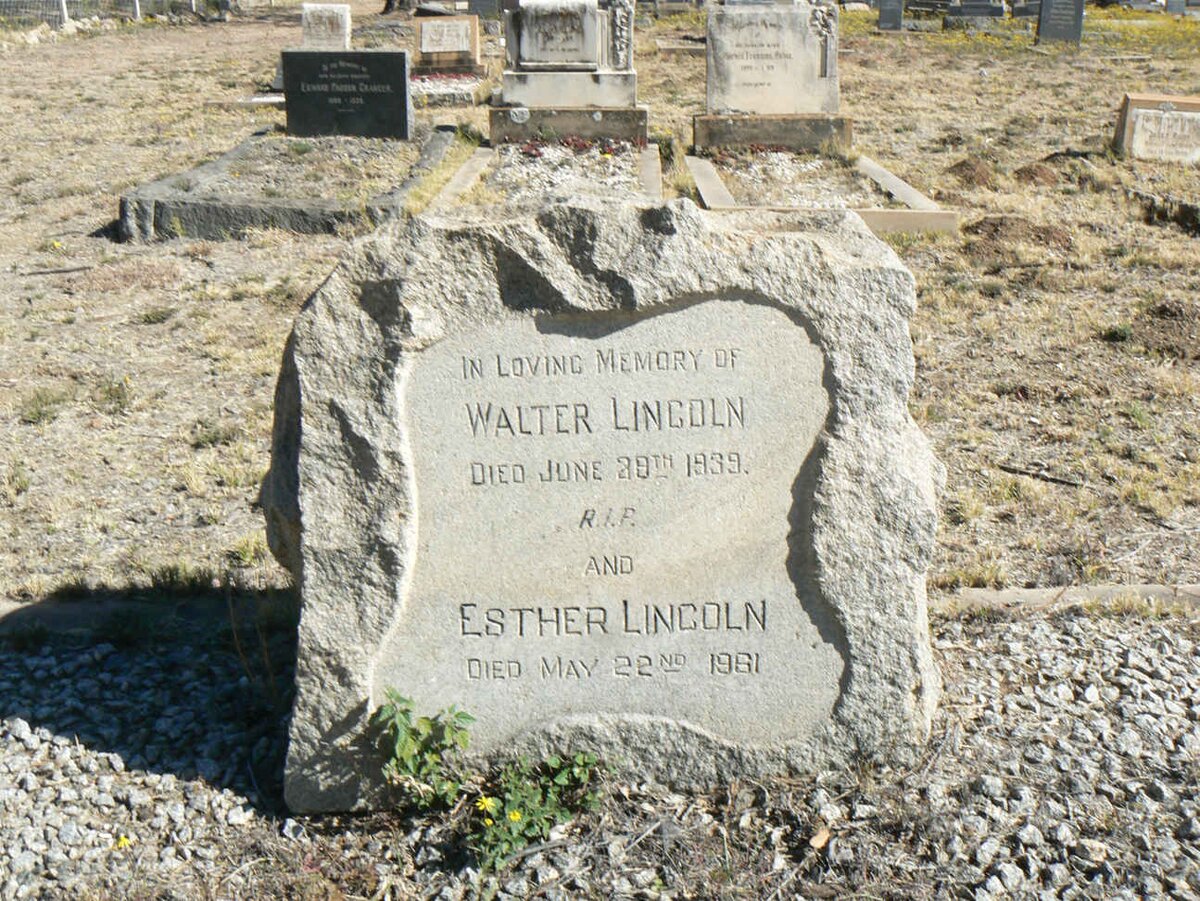 LINCOLN Walter -1939 &amp; Esther -1961