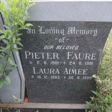 LATEGAN Pieter Faure 1901-1981 &amp; Laura Aimee 1903-1995