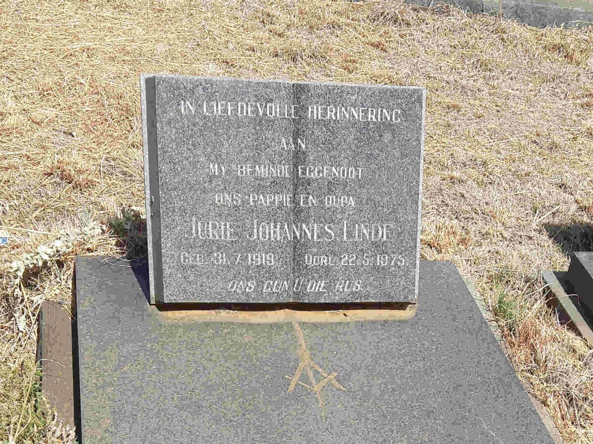 LINDE Jurie Johannes 1919-1975