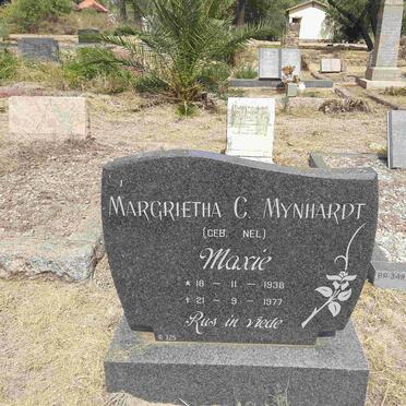MYNHARDT Magrietha C. nee NEL 1938-1977