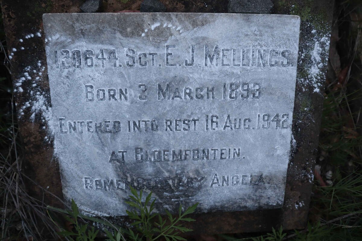 MELLINGS E.J. 1893-1942