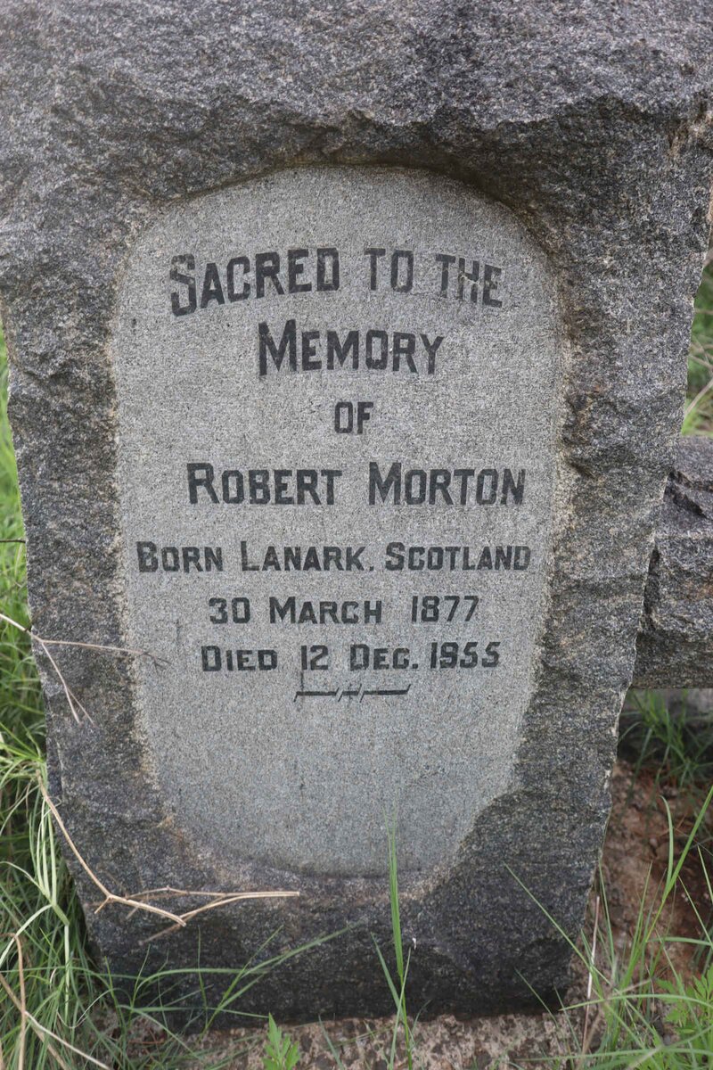MORTON Robert 1877-1955