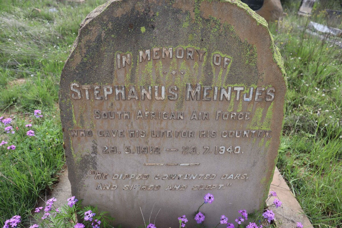 MEINTJES Stephanus -1940