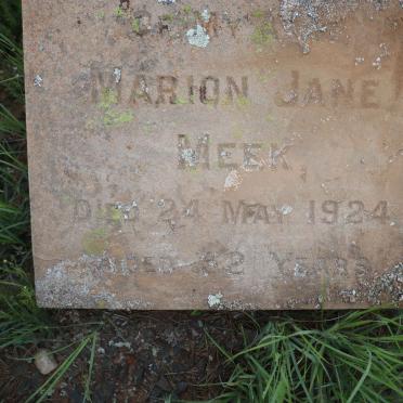 MEEK Marion Jane -1924