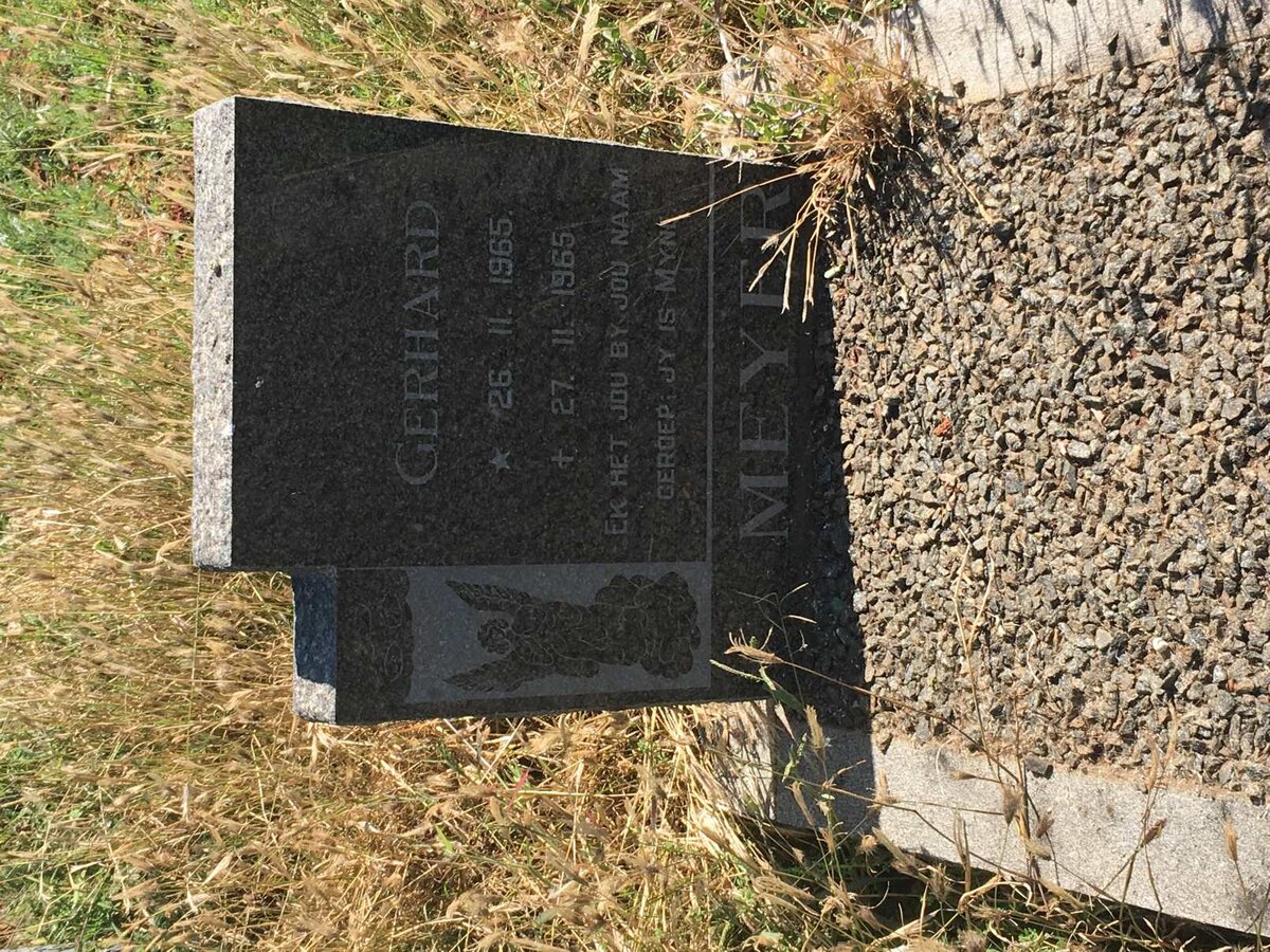 MEYER Gerhard 1965-1965