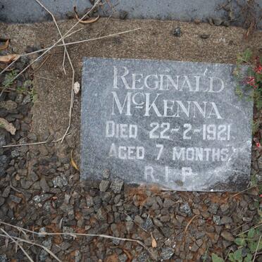 MCKENNA Reginald -1921