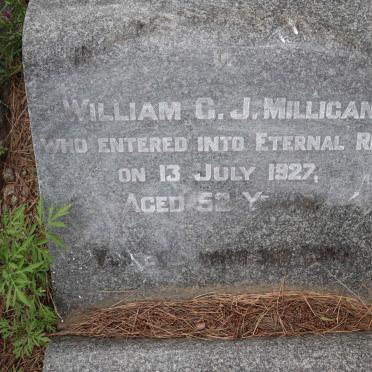 MILLIGAN William G.J. -1927