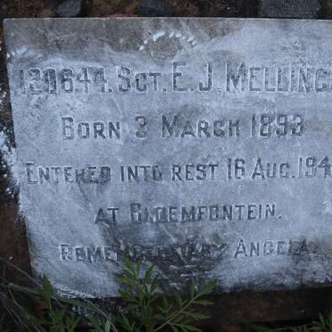 MELLINGS E.J. 1893-1942