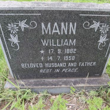 MANN William 1882-1950