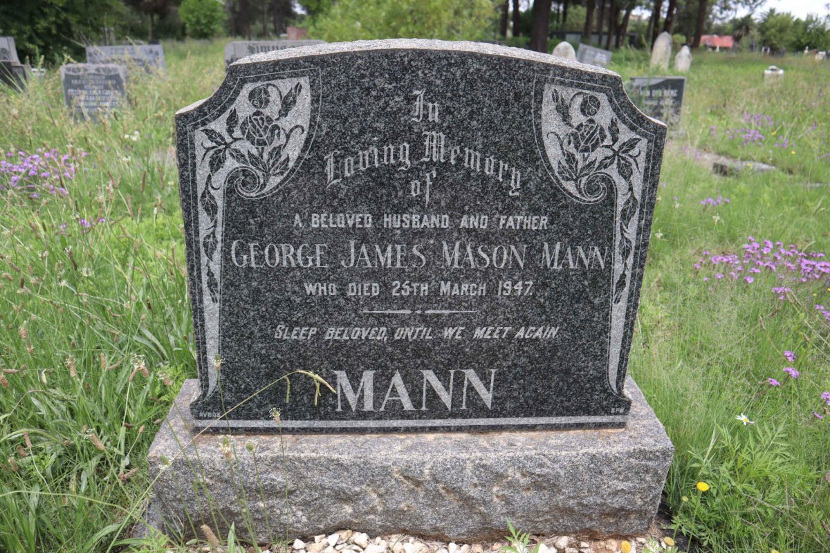 MANN George James Mason -1947