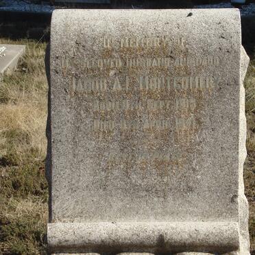 MONTGOMERY Jacob A.L. 1913-1941