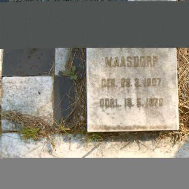 MAASDORP ? 1907-1970