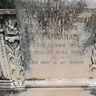 MARAIS A.N. 1884-1934