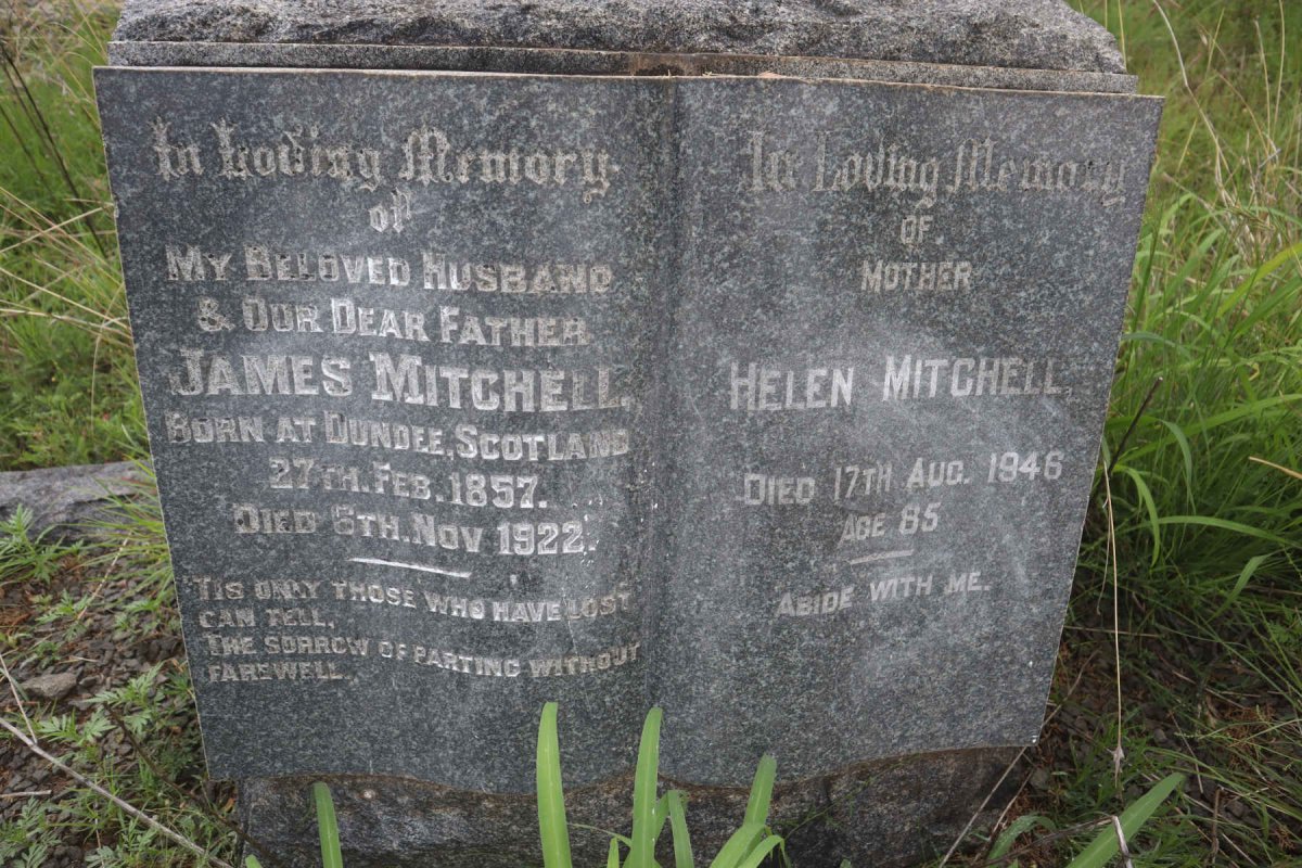 MITCHELL James 1857-1922 &amp; Helen -1946