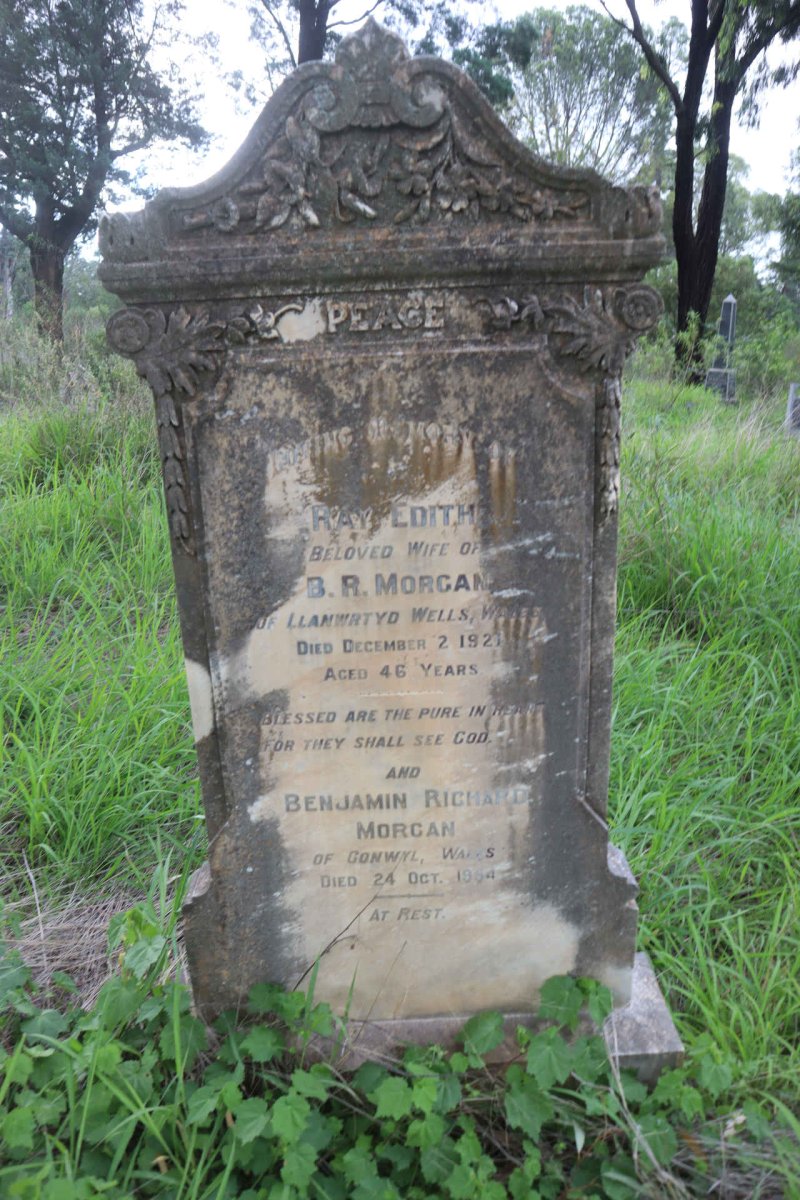 MORGAN Benjamin Richard -1954 &amp; Ray Edith -1921