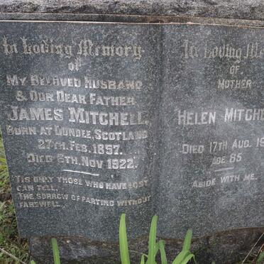 MITCHELL James 1857-1922 &amp; Helen -1946