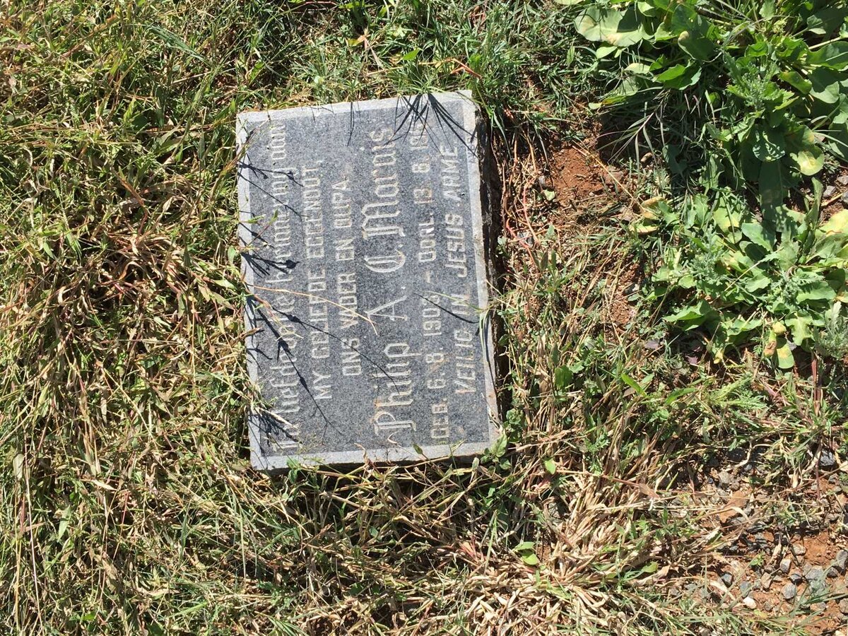 MARAIS Philip A.C. 1903-1967