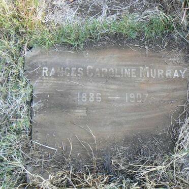 MURRAY Frances Caroline 1886-1907