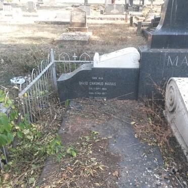 MARAIS David Erasmus 1855-1927