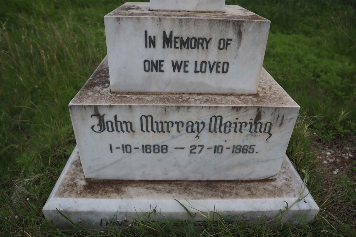 MEIRING John Murray 1888-1965