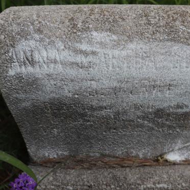 MERWE Anna Martha S?, van der