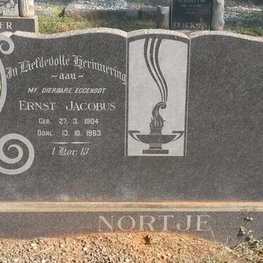 NORTJÉ Ernst Jacobus 1904-1963