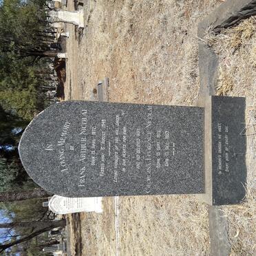 NICOLAI Frank Arthur 1872-1949 &amp; Georgina Florence 1875-1953